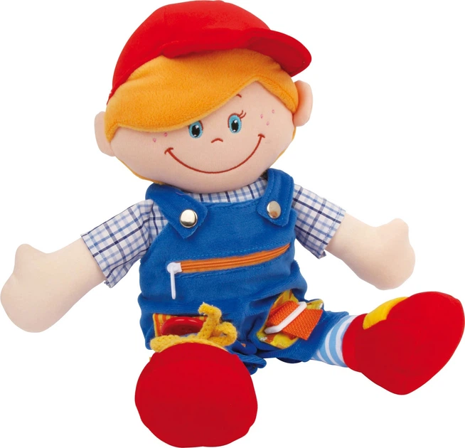 Набір тканинних ляльок Small Foot Chiara і Massimo 37 см 2 шт 5410394 (4020972055767) - зображення 3