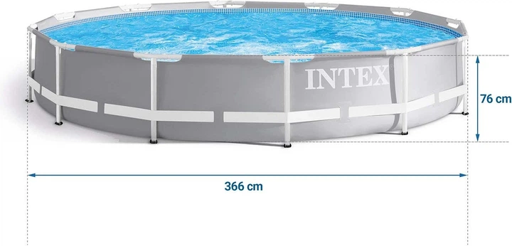 Каркасний басейн Intex 4 в 1 366 x 76 см 26712 (5902854518159) - зображення 2