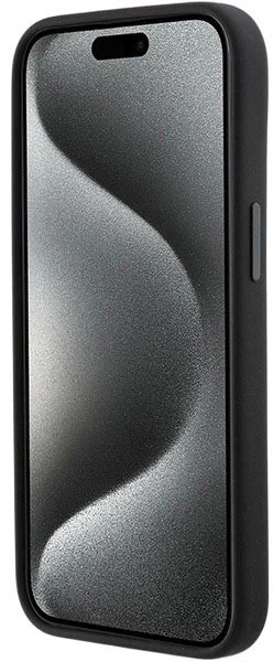 Панель Karl Lagerfeld Silicone Ikonik Metal Pin для Apple iPhone 15 Black (3666339165994) - зображення 7