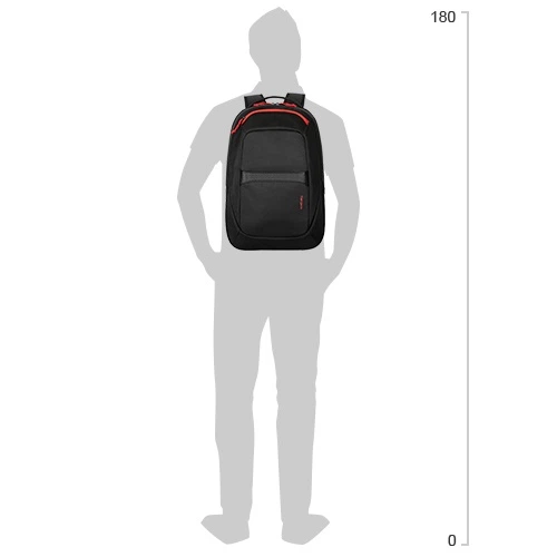 Рюкзак для ноутбука Targus Strike 17.3" Black/Red (TBB639GL) - зображення 17