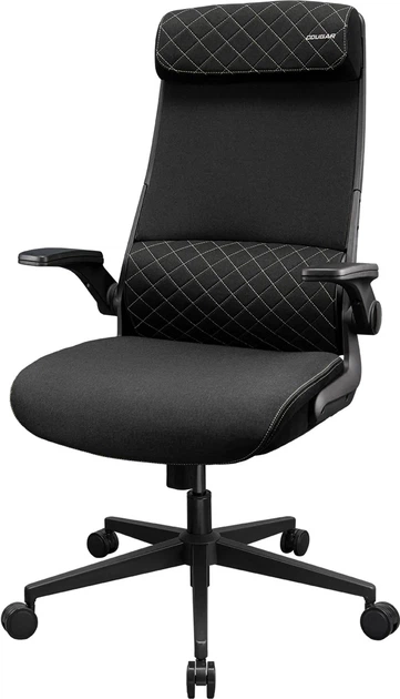 Ergonomiczny fotel biurowy Cougar Stryder Black (4710483777707) - obraz 3