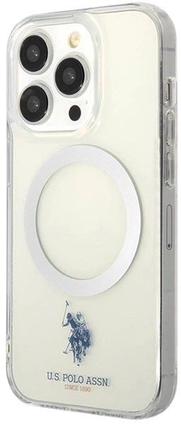 Etui U.S. Polo Assn. MagSafe Collection do Apple iPhone 15 Pro Max Transparent (3666339171940) - obraz 2
