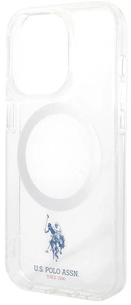 Etui U.S. Polo Assn. MagSafe Collection do Apple iPhone 15 Pro Max Transparent (3666339171940) - obraz 5