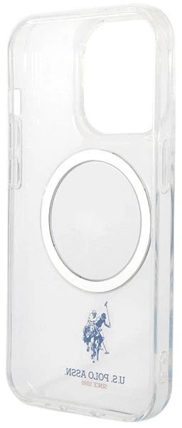 Etui U.S. Polo Assn. MagSafe Collection do Apple iPhone 15 Pro Max Transparent (3666339171940) - obraz 6