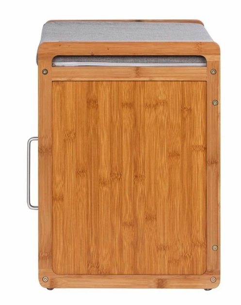 Полиця для взуття Wenko Bahari бамбукова з сидінням (4008838274903)   - зображення 3