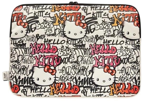 Чохол для ноутбука Hello Kitty PU Metal Logo 14" Beige (3666339190415) - зображення 3