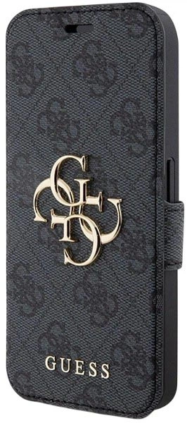 Панель Guess 4G Metal Logo для Apple iPhone 15 Pro Grey(3666339194406) - зображення 2