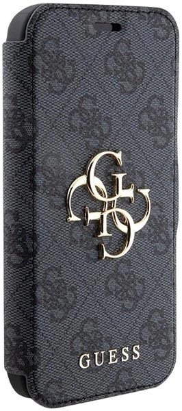 Панель Guess 4G Metal Logo для Apple iPhone 15 Pro Grey(3666339194406) - зображення 4