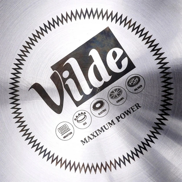 Чайник Vilde зі свистком сталевий чорний 3 л (5907610287584) - зображення 3