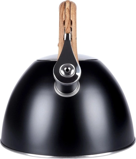 Чайник Vilde зі свистком сталевий чорний 3 л (5907610287584) - зображення 4