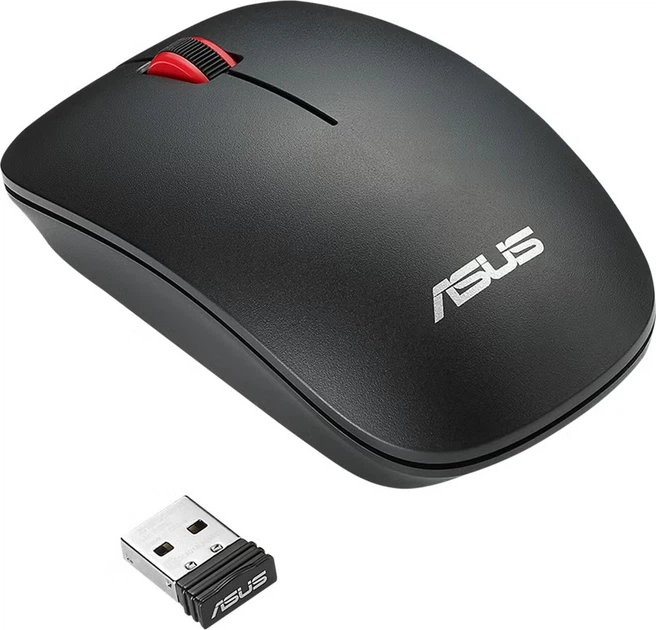 Mysz ASUS WT300 Wireless Black/Red (90XB0450-BMU000) - obraz 3