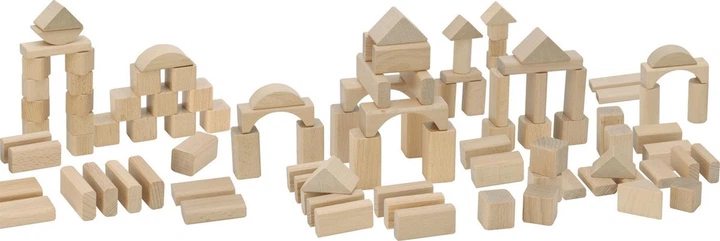 Zestaw klocków drewnianych Eichhorn 100 elementów 100010141 (4051902001080) - obraz 2