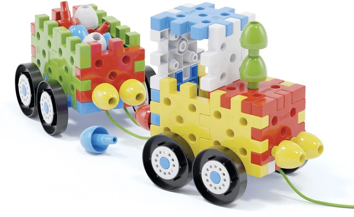 Конструктор Quercetti Jumbo Peggy 62 елементи 02290 (8007905022900) - зображення 4