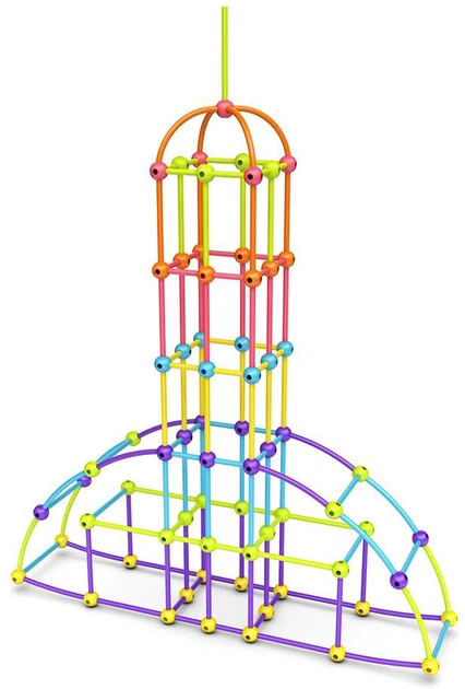 Klocki konstrukcyjne Meli Stik 300 elementów 50601 (5902431291369) - obraz 3