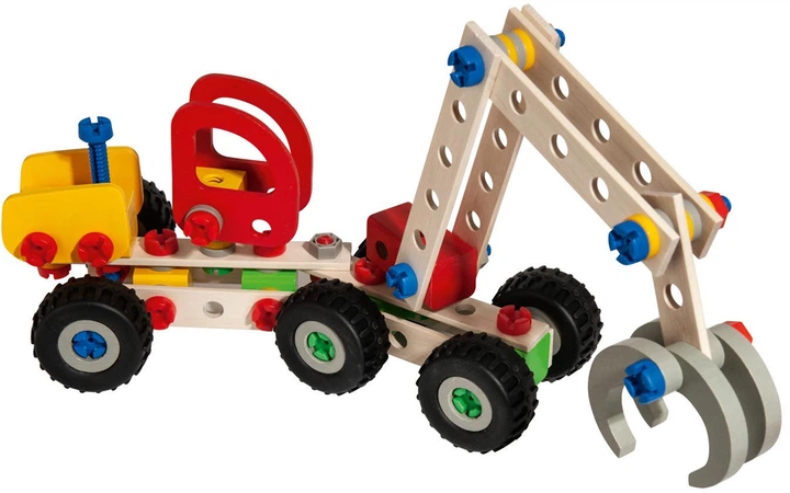 Klocki konstrukcyjne Eichhorn Constructor 3 w 1 140 elementów 100039058 (4051902000755) - obraz 4