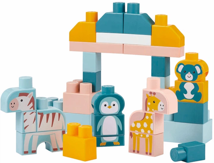Klocki konstrukcyjne Ecoiffier Abrick: Animal 55 elementów 007981 (3280250079811) - obraz 2
