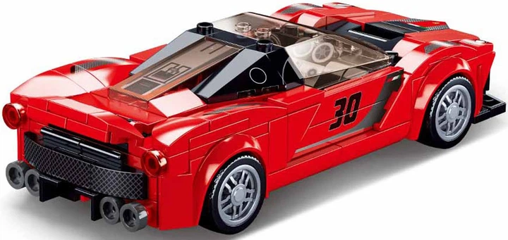 Klocki konstrukcyjne Sluban Italian Supercar 262 elementy M38-B0955 (6938242958152) - obraz 3