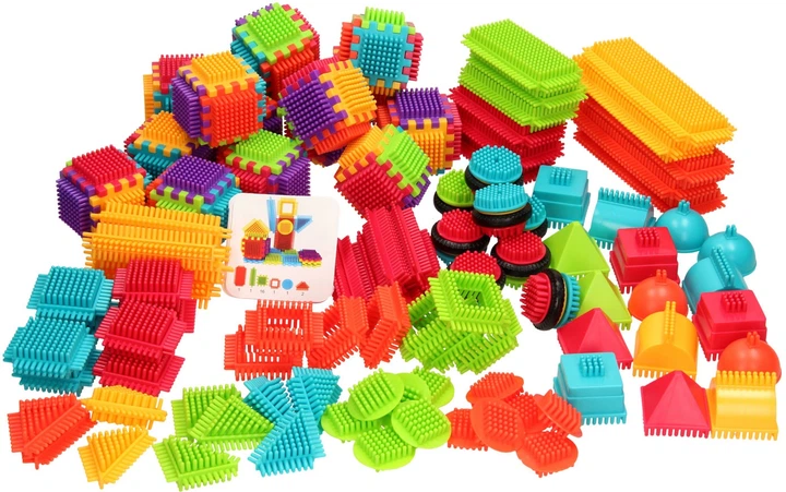 Klocki konstrukcyjne Bloko w szczeciny 200 elementów MX0221011 (8718012037465) - obraz 3