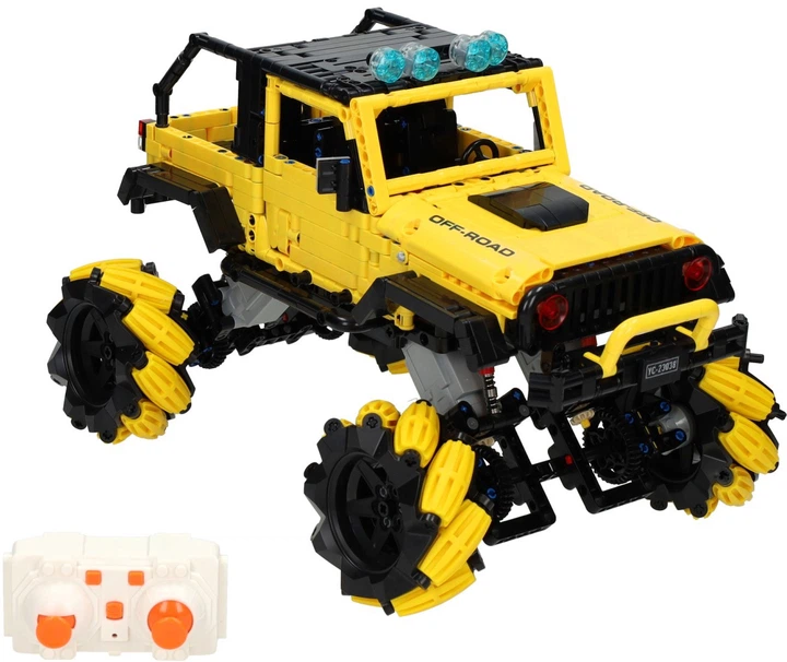 Klocki konstrukcyjne Happy Builo Pickup truck: Road king 1490 elementów 01360763 (8713218063553) - obraz 2