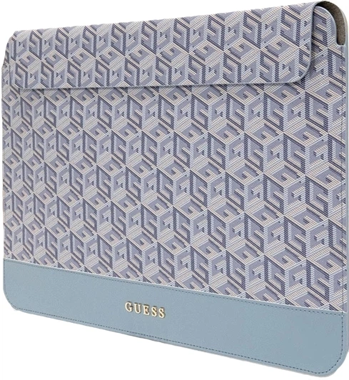 Сумка для ноутбука Guess Sleeve G Cube Stripes 14" Blue (3666339120498) - зображення 2