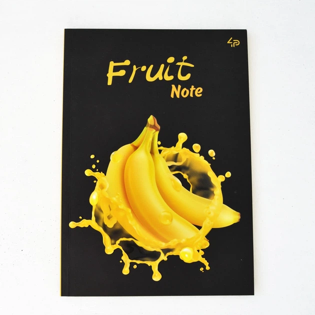 Блокнот 4Profi "Frutti note" yellow 40 листов формат В6 903153 - Фото 1 Блокнот 4Profi "Frutti note" yellow 40 листов формат В6 903153 - изображение 1