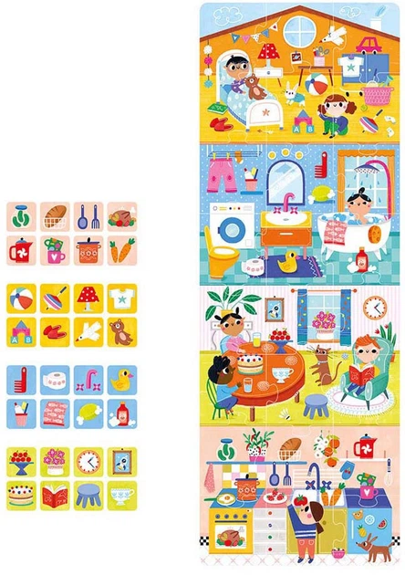 Пазл Banana Panda Будинок 24 елементи 3695048 (5902983493501) - зображення 3