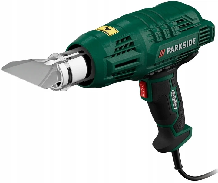 Строительный Фен Parkside PHLG 2000 F5, 2 режима температуры с 4 насадками - изображение 3