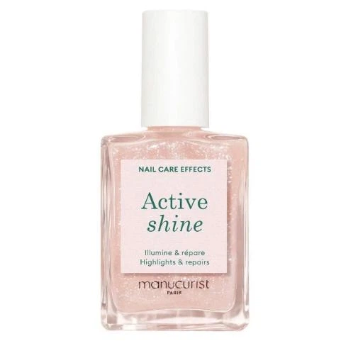Лак для ногтей Manucurist ACTIVE SHINE – восстановление и защита, лечебное покрытие с AHA-кислотами, 15мл - Фото 1 Лак для ногтей Manucurist ACTIVE SHINE – восстановление и защита, лечебное покрытие с AHA-кислотами, 15мл - изображение 1