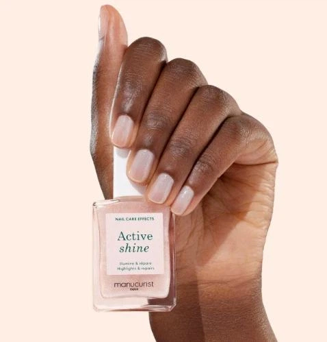 Лак для ногтей Manucurist ACTIVE SHINE – восстановление и защита, лечебное покрытие с AHA-кислотами, 15мл - Фото 5 Лак для ногтей Manucurist ACTIVE SHINE – восстановление и защита, лечебное покрытие с AHA-кислотами, 15мл - изображение 5