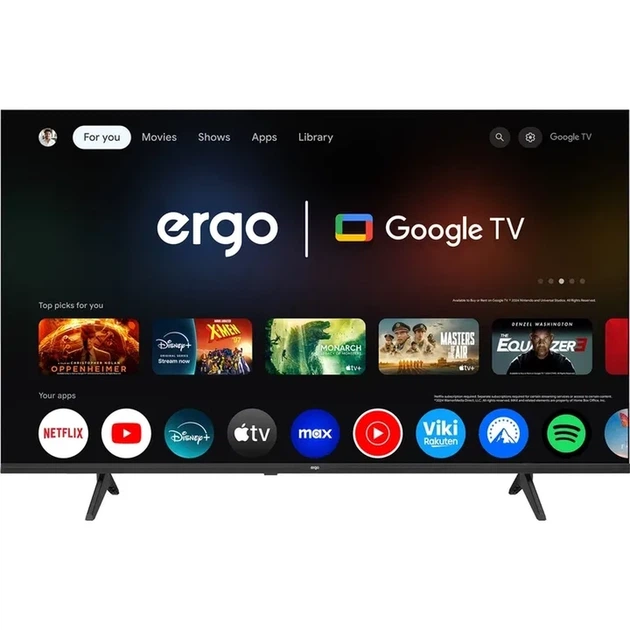 Телевізор QLED ERGO 60JUQ7500 - Фото 7 Телевізор QLED ERGO 60JUQ7500 - изображение 7