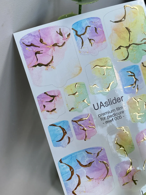 Пленки для педикюра UASlider mwf 005 - изображение 2