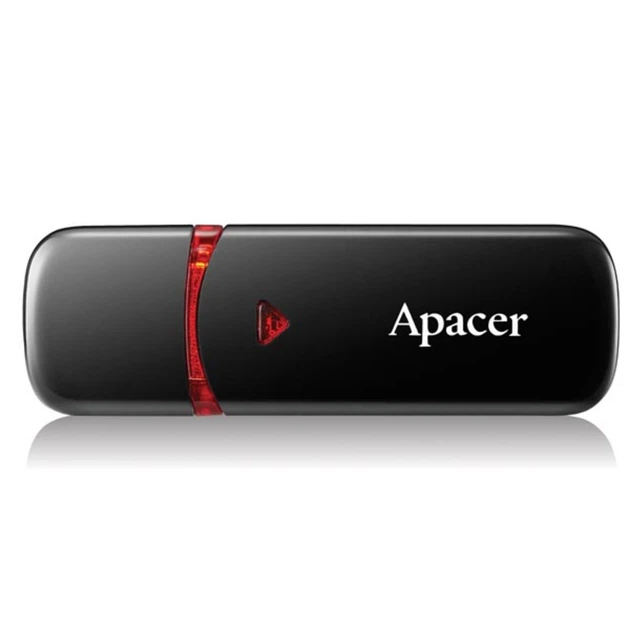 Flash Apacer USB 2.0 AH333 64Gb black - Фото 1 Flash Apacer USB 2.0 AH333 64Gb black - изображение 1