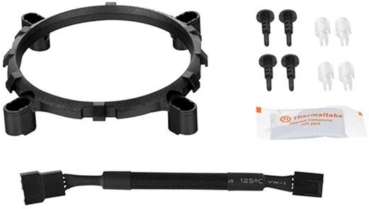 Chłodzenie Thermaltake Contac Silent 12 (CL-P039-AL12BL-A) - obraz 7