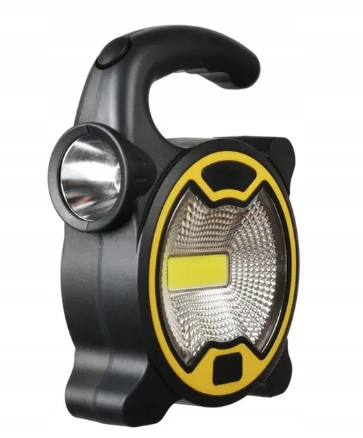 Лампа ліхтар лед з ручкою ліхтарик work light TY-915 cob - зображення 2