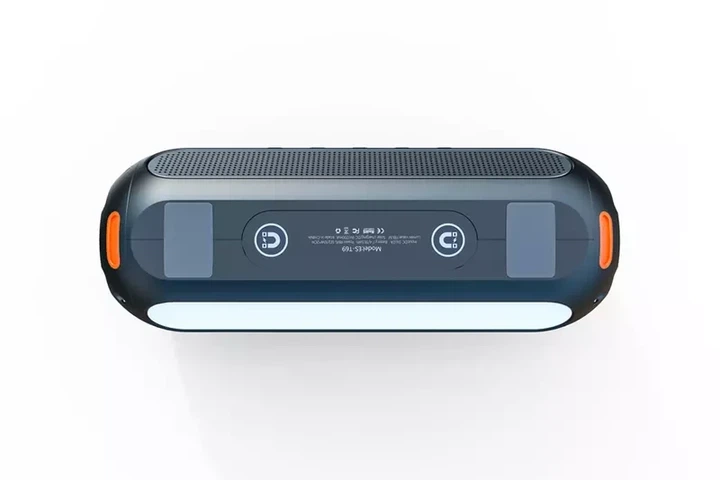 Портативна Bluetooth колонка з сонячною панеллю ES-T69 Pro Max 20W 5000mah, мульти ліхтар, магніт - Фото 8 Портативна Bluetooth колонка з сонячною панеллю ES-T69 Pro Max 20W 5000mah, мульти ліхтар, магніт - зображення 8