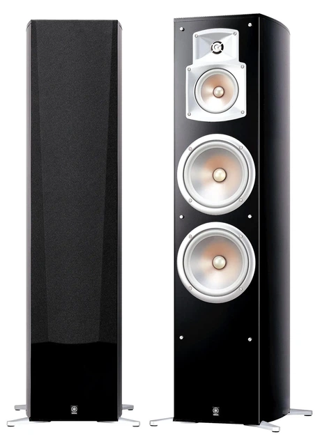 AV-Ресивер Yamaha R-N800A Black + Фронтальні акустичні колонки Yamaha NS-777 - изображение 3