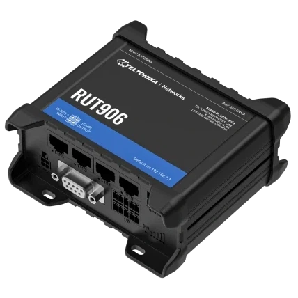 Промышленный сотовый маршрутизатор Teltonika RUT906 с 4G LTE, Wi-Fi, RS-232, RS-485 - Фото 3 Промышленный сотовый маршрутизатор Teltonika RUT906 с 4G LTE, Wi-Fi, RS-232, RS-485 - изображение 3