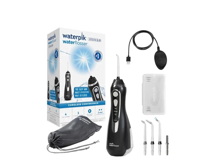 Іригатор Waterpik Cordless Advanced 2.0 Water Flosser Black WP-582 - изображение 4