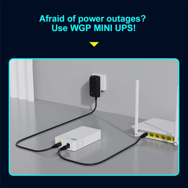 ИБП для роутера WGP G12 UPS на 7800 mAh 24W - изображение 6