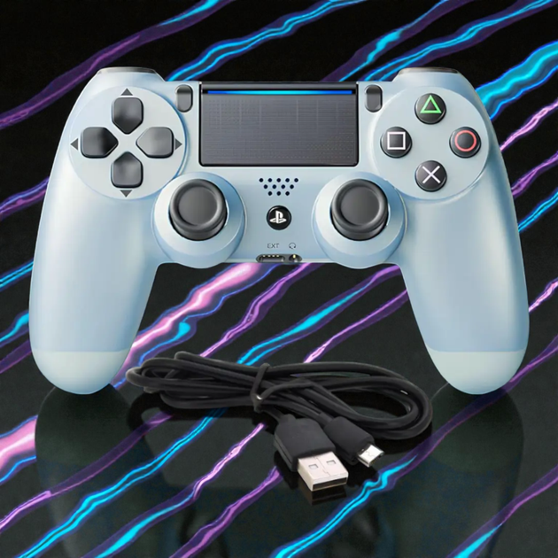 Беспроводной джойстик для PS4 Titanium Blue игровой геймпад Bluetooth джойстик Dual Shock PS4 - изображение 6