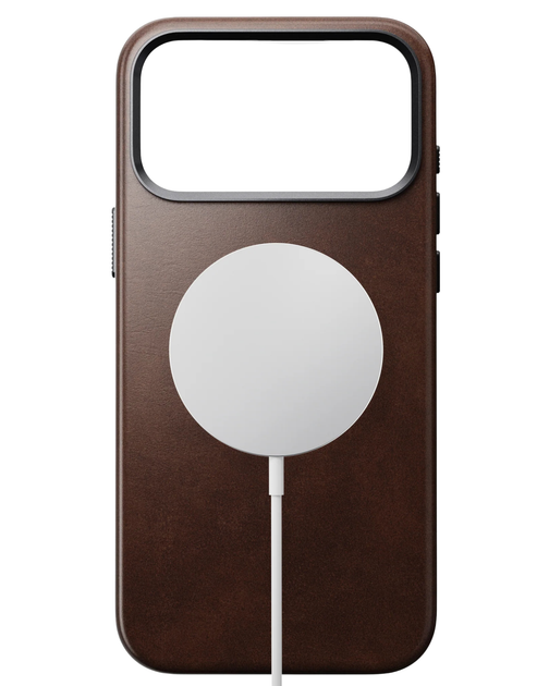 Чехол Nomad Traditional Horween Rustic Brown для iPhone 17 Pro Max - Фото 8 Чехол Nomad Traditional Horween Rustic Brown для iPhone 17 Pro Max - изображение 8