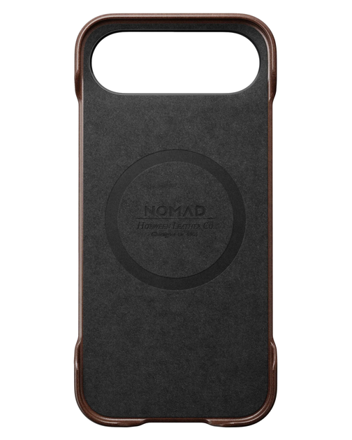 Кожаный чехол Nomad Traditional Horween Rustic Brown для iPhone Air - изображение 6