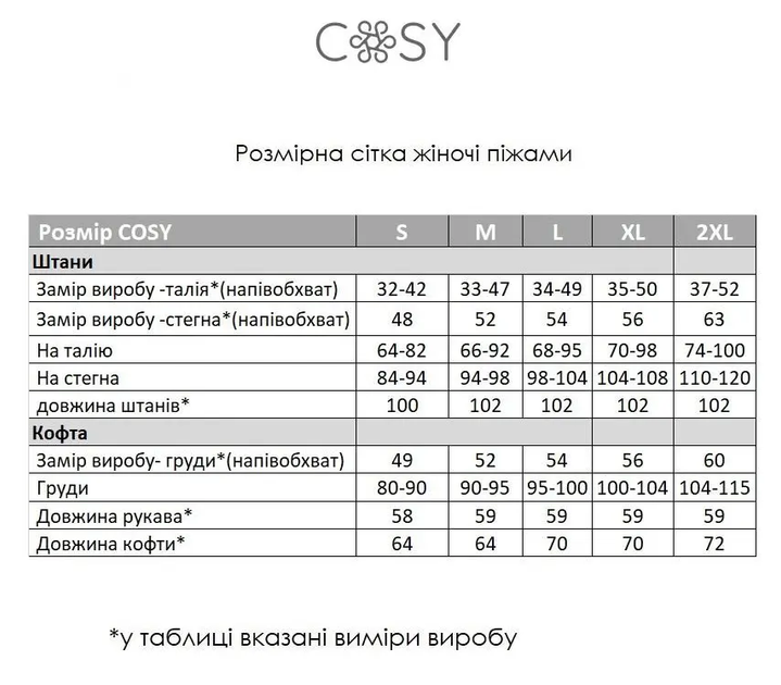 Піжама жіноча M тепла Коричнева Святковий Затишок COSY - зображення 5