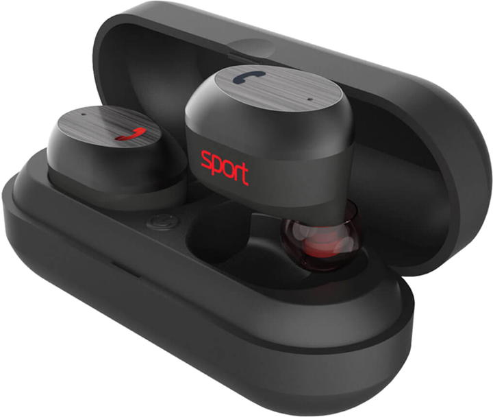 Наушники Elari NanoPods Sport Bluetooth 5.0 Black (NPS-2) купить в ...