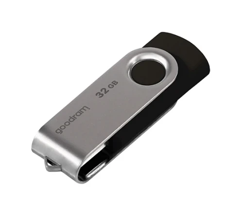 Флеш накопитель USB 32Gb Goodram UTS2, Black/Silver, USB 2.0 (UTS2-0320K0R11) - Фото 8 Флеш накопитель USB 32Gb Goodram UTS2, Black/Silver, USB 2.0 (UTS2-0320K0R11) - изображение 8