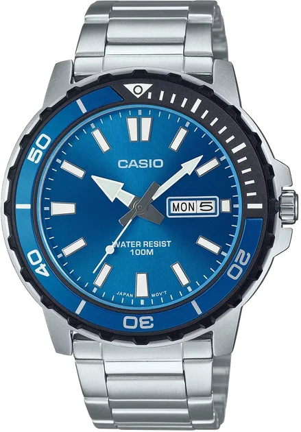 Мужские часы Casio MTD-125D-2A1 - Фото 1 Мужские часы Casio MTD-125D-2A1 - изображение 1