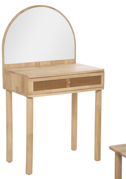 Toaletka dla dziewczynki Atmosphera Campagne z lusterkiem i taboretem (3560231624323) - obraz 3