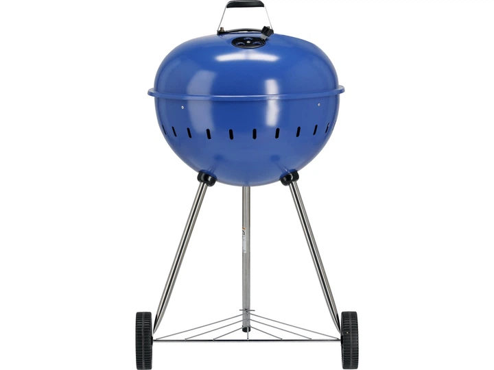Grill węglowy YATO YG-20302 okrągły 54 cm Niebieski (5906083117206) - obraz 4