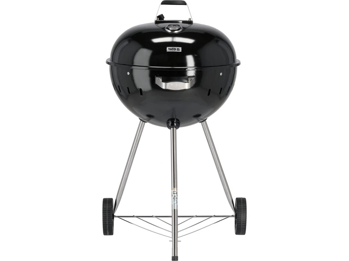 Grill węglowy YATO YG-20300 okrągły 54 cm Czarny (5906083117183) - obraz 3