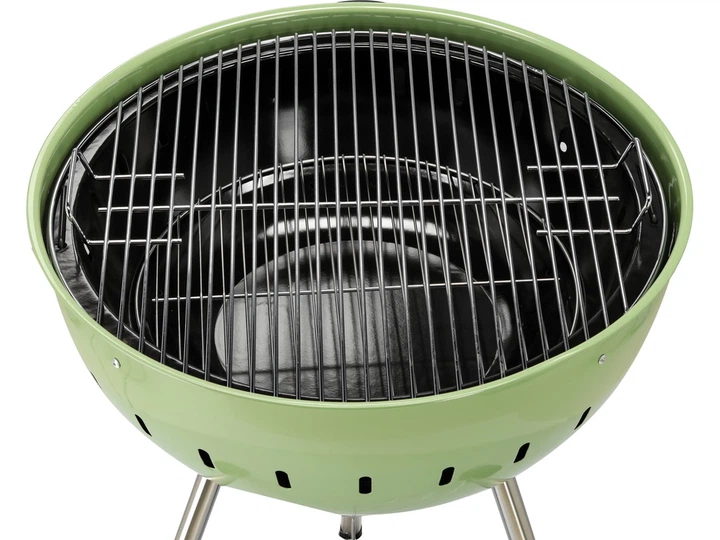 Grill węglowy YATO YG-20303 okrągły 54 cm Zielony (5906083117213) - obraz 9